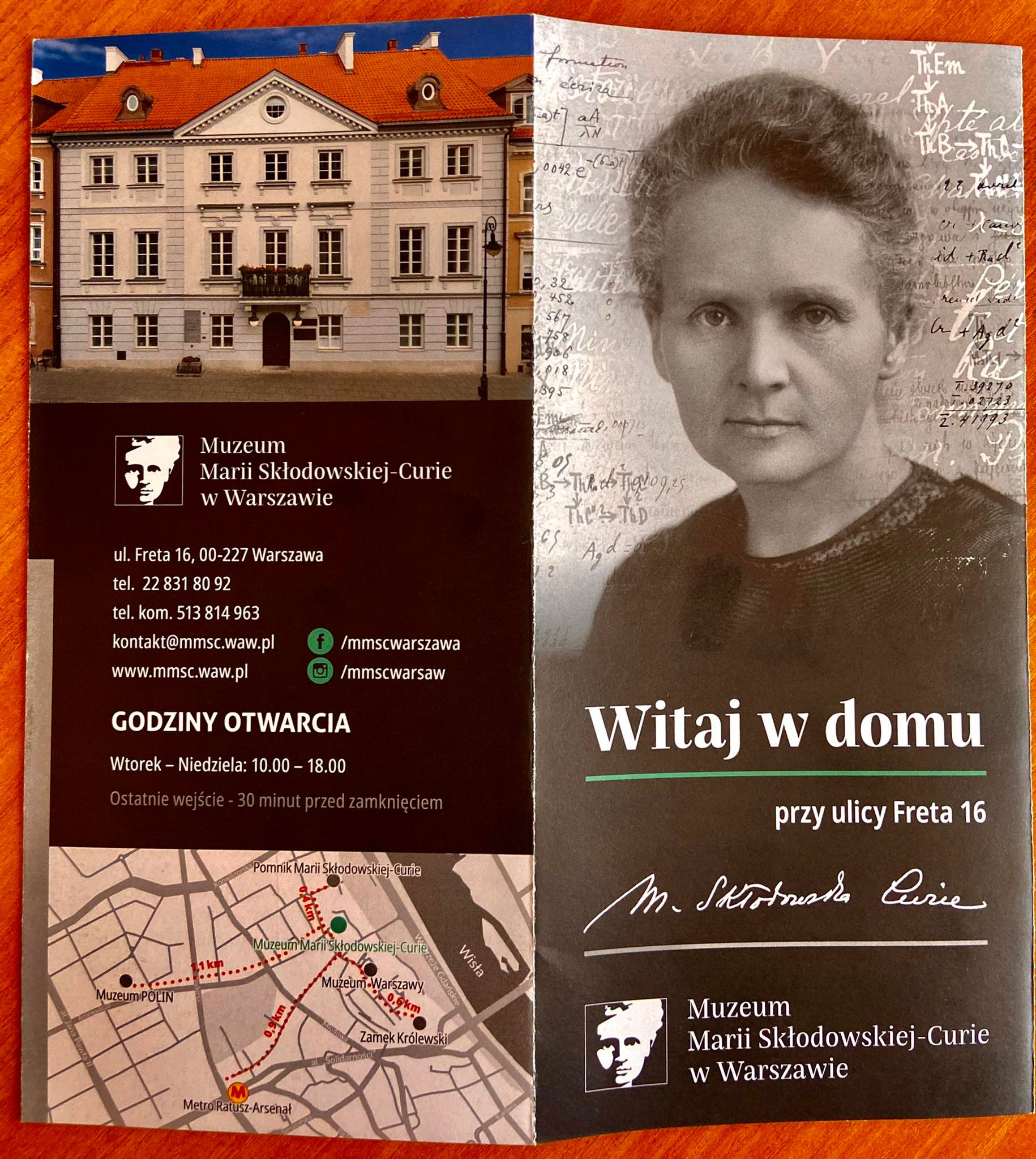 Read more about the article Wizyta uczniów klasy 3a w Muzeum Marii Skłodowskiej-Curie