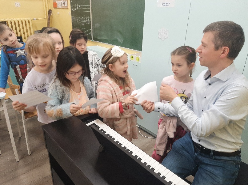 Read more about the article Lekcja muzyki w klasie 1a
